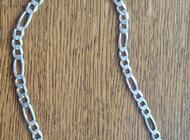 Grajewo ogłoszenia: Sprzedam srebrny łańcuszek męski splot figaro.
Szerokość 8mm... - zdjęcie