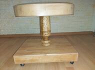 Grajewo ogłoszenia: Sprzedam zabytkowy stół oraz stolik kawowy
Blat stołu z drewna... - zdjęcie