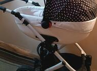 Grajewo ogłoszenia: Sprzedam zestaw: wózek dziecięcy oraz fotelik samochodowy... - zdjęcie