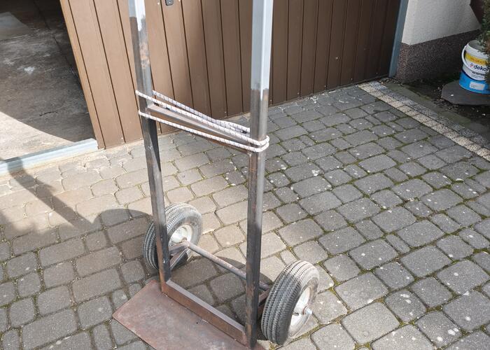Grajewo ogłoszenia: Sprzedam wózek transportowy własnej roboty. Bardzo solidny.